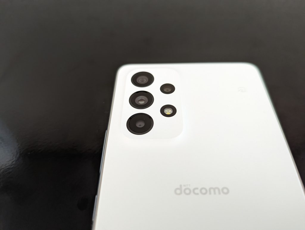 Galaxy A53のカメラ部分