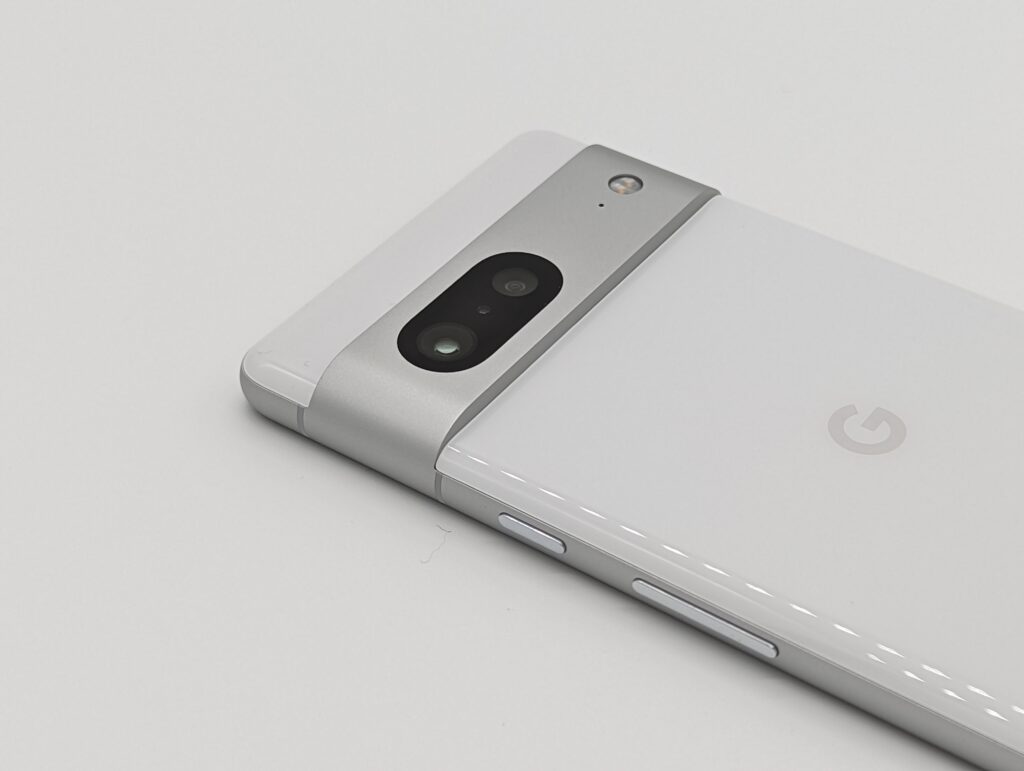 Pixel 7のカメラバー