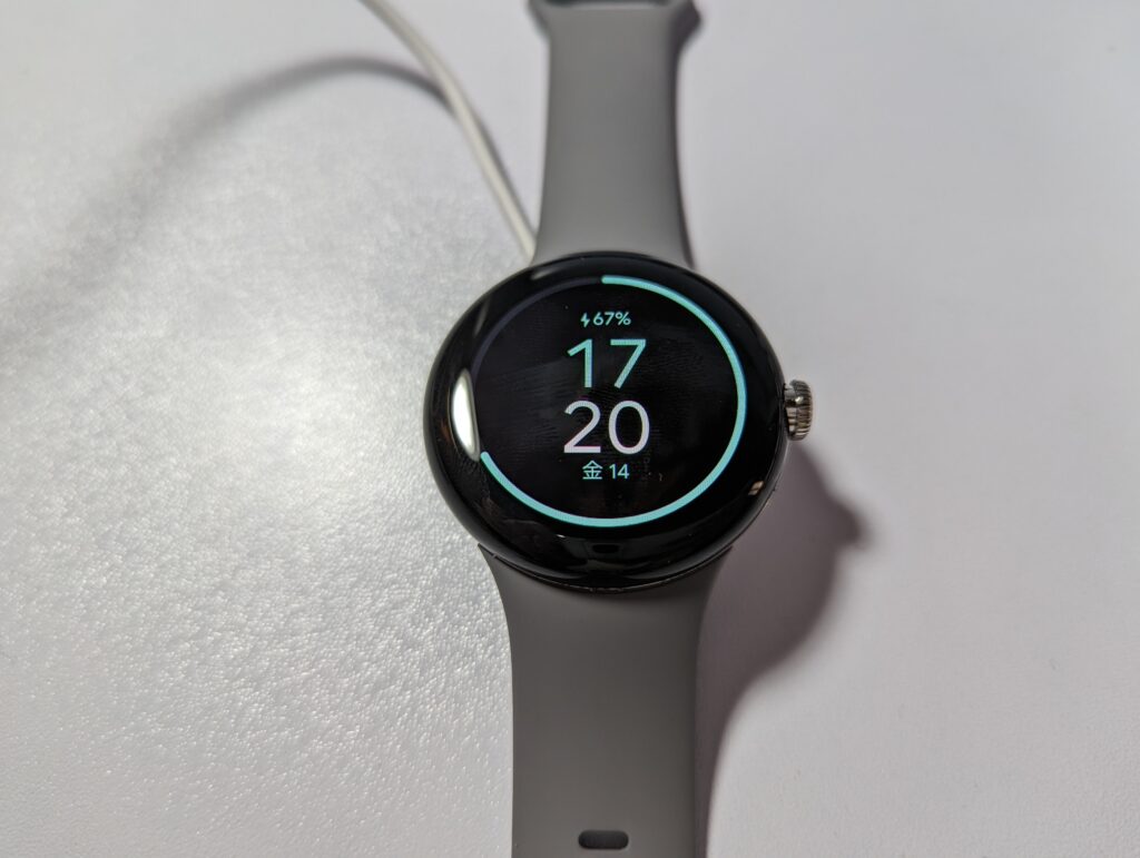 充電中のPixel Watch