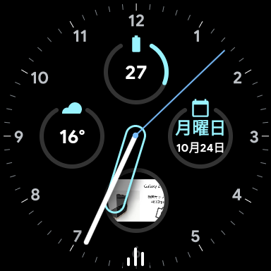 Pixel Watchの画面スクリーンショット