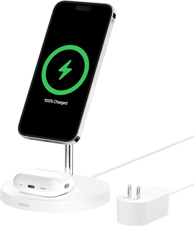 Belkin 2 in 1 MagSafe充電器