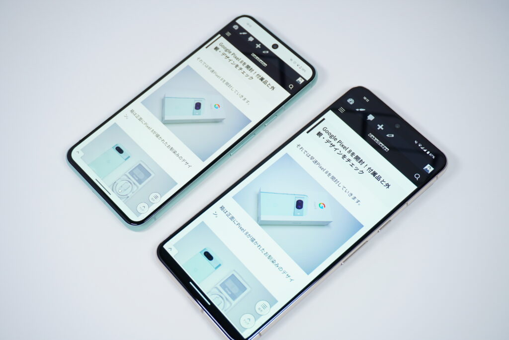 Pixel 8とPixel 8 Pro