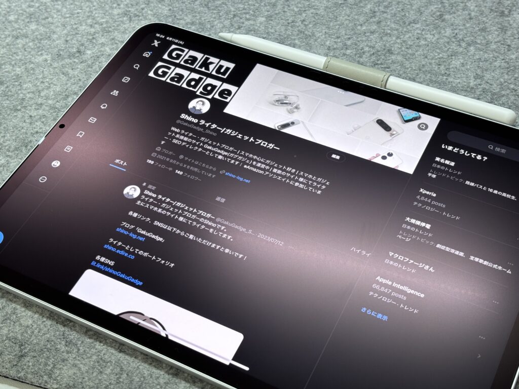 11インチiPad Pro（M4）用PDA工房純黒クリアフィルム